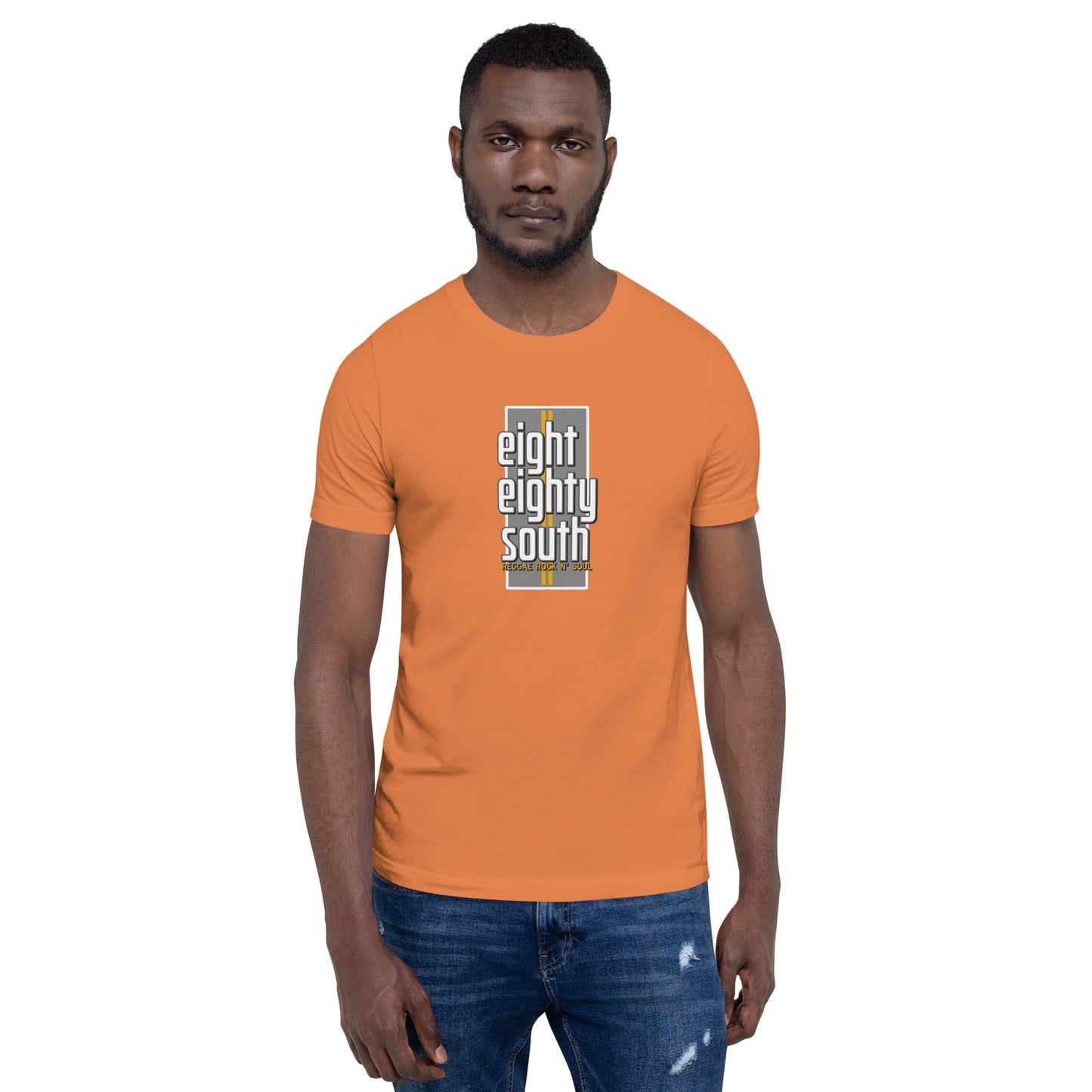 880 South -Double Stripe Road Insignia - Unisex t-shirt