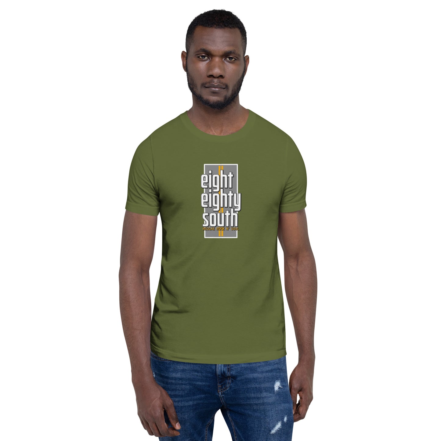 880 South -Double Stripe Road Insignia - Unisex t-shirt