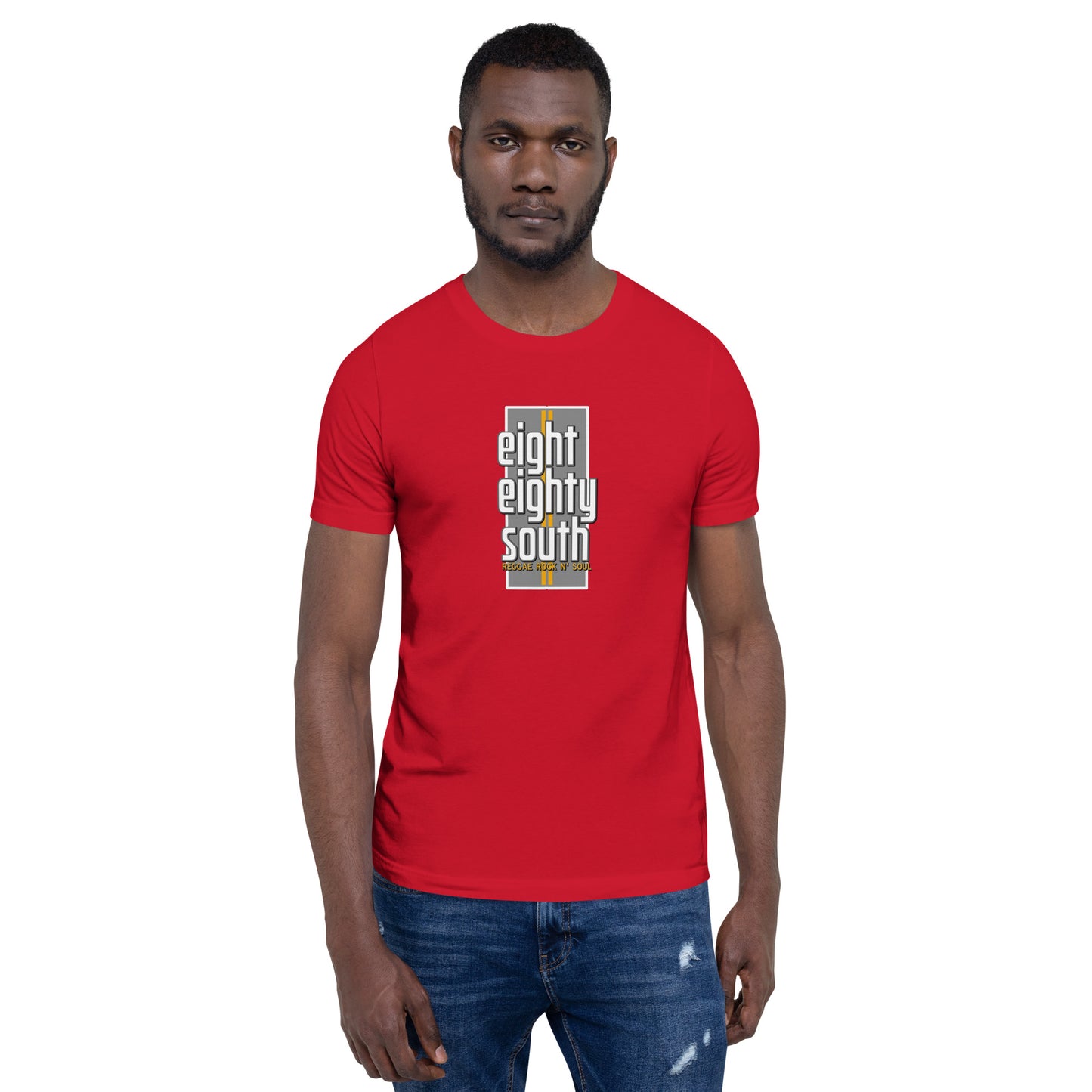 880 South -Double Stripe Road Insignia - Unisex t-shirt