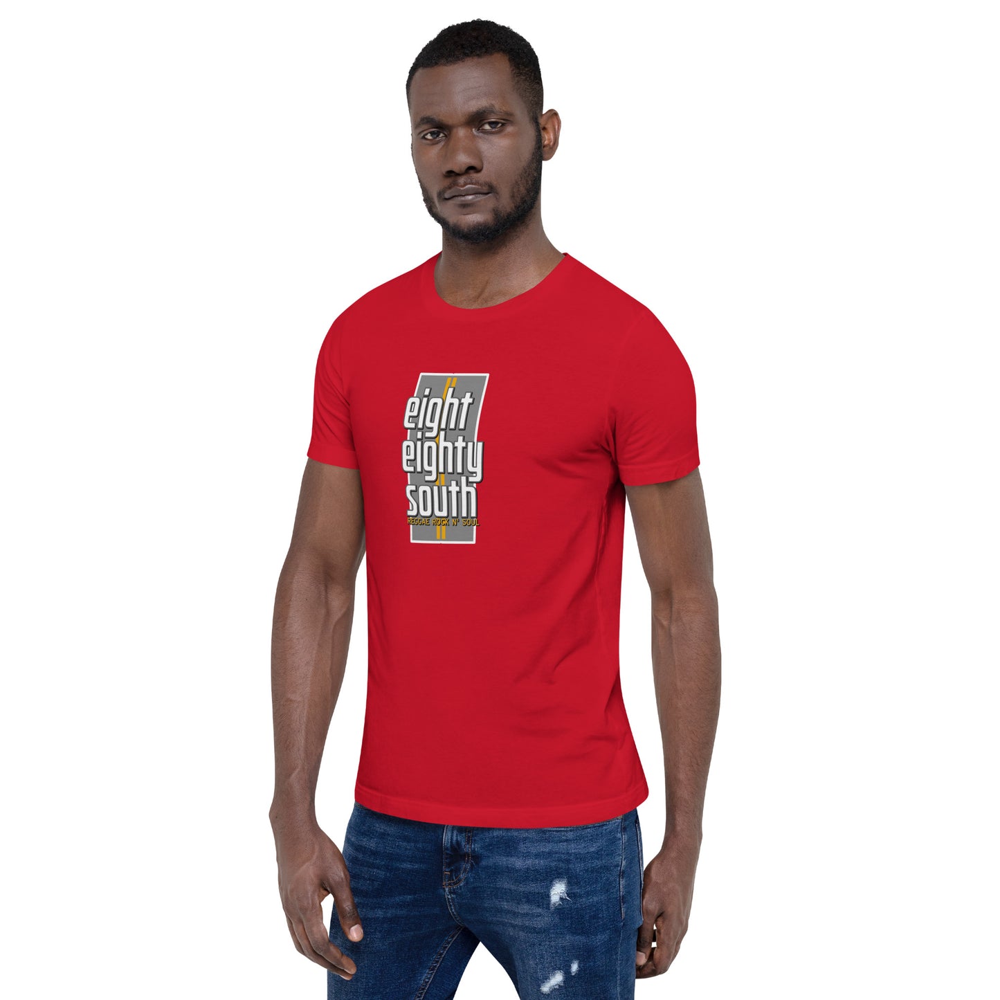 880 South -Double Stripe Road Insignia - Unisex t-shirt