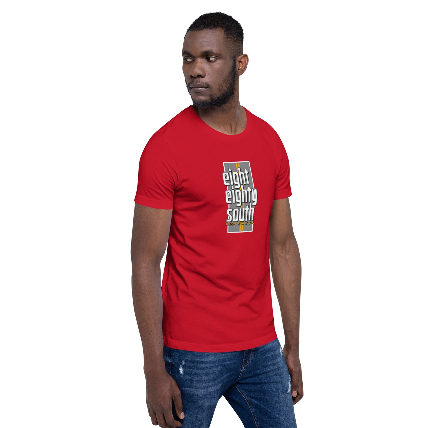 880 South -Double Stripe Road Insignia - Unisex t-shirt