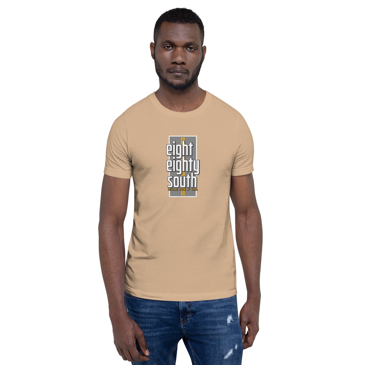 880 South -Double Stripe Road Insignia - Unisex t-shirt