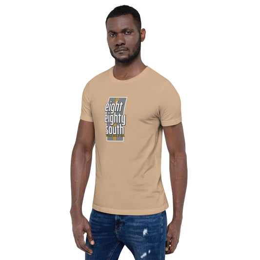 880 South -Double Stripe Road Insignia - Unisex t-shirt