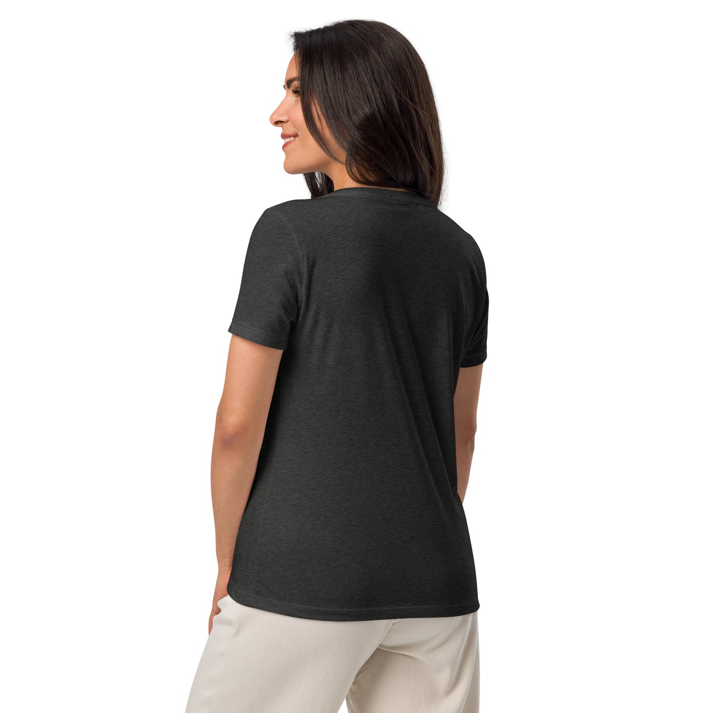 880 South - Road Insignia - Women’s relaxed v-neck t-shirt