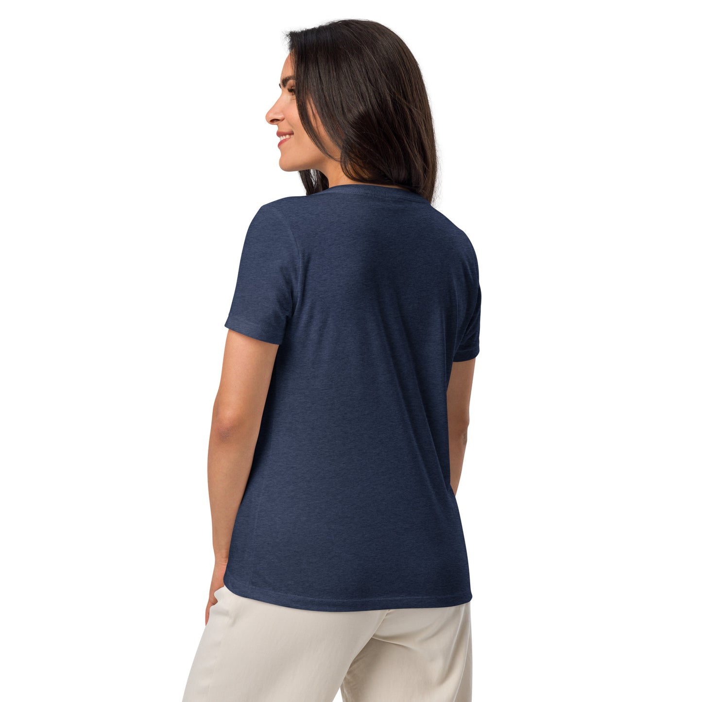 880 South - Road Insignia - Women’s relaxed v-neck t-shirt