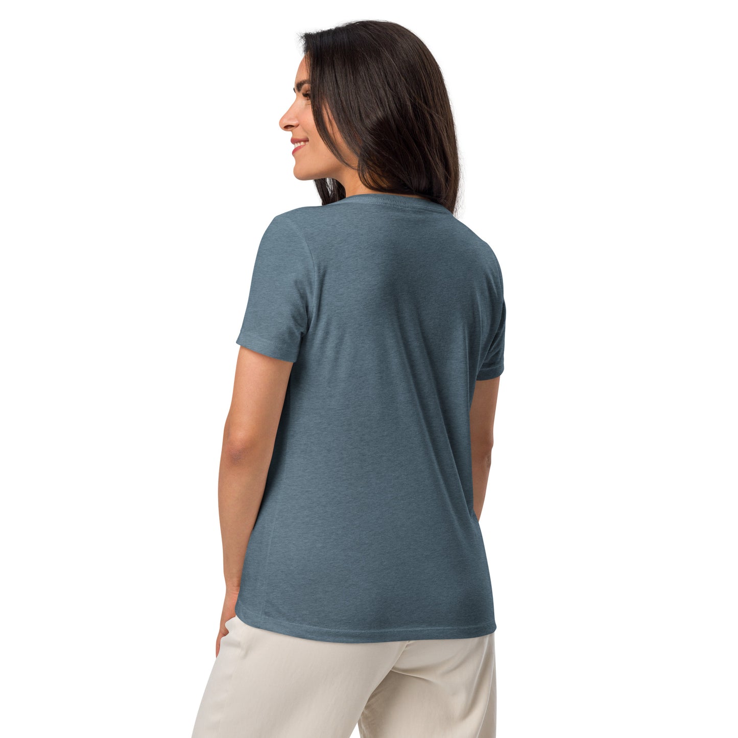 880 South - Road Insignia - Women’s relaxed v-neck t-shirt