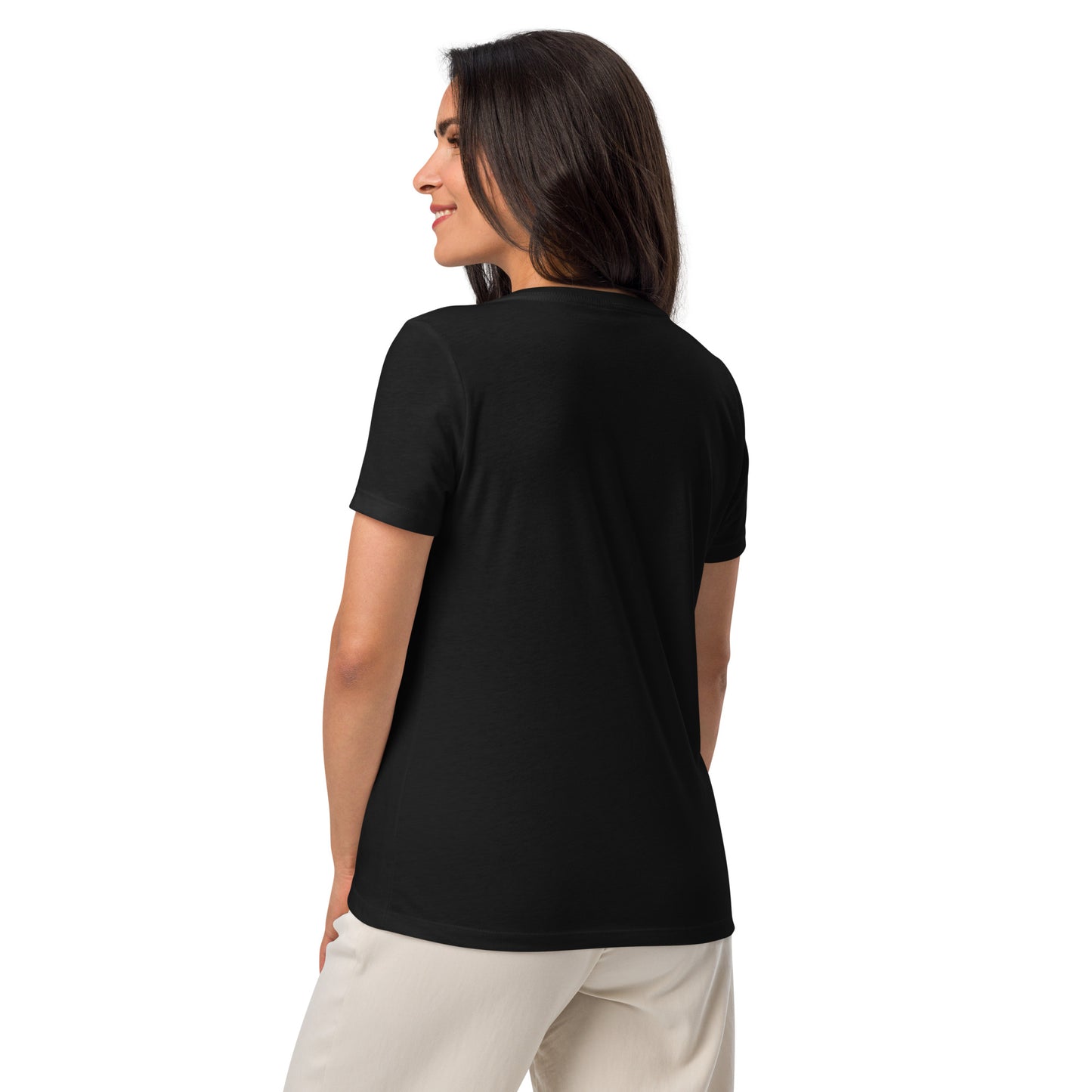 880 South - Road Insignia - Women’s relaxed v-neck t-shirt